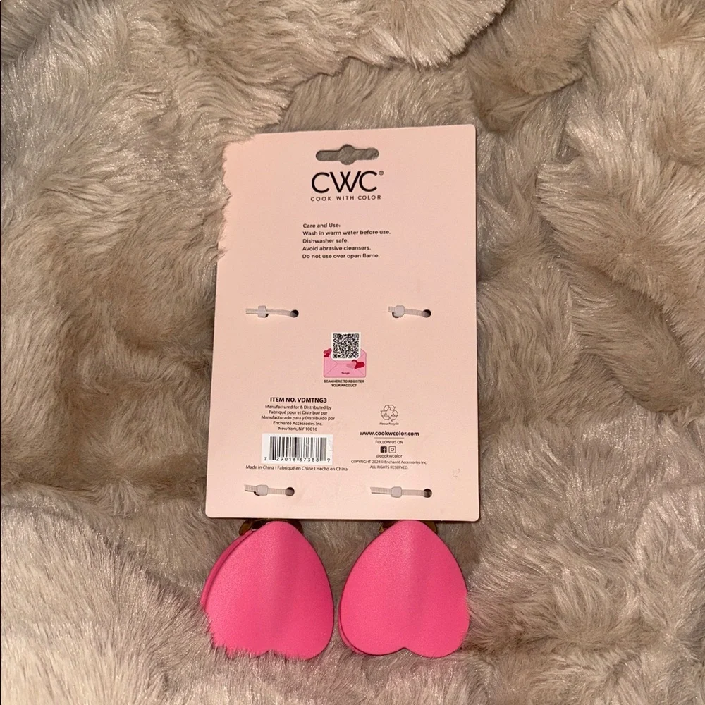CWC Pink Mini Tongs Set - Picture 2 of 2